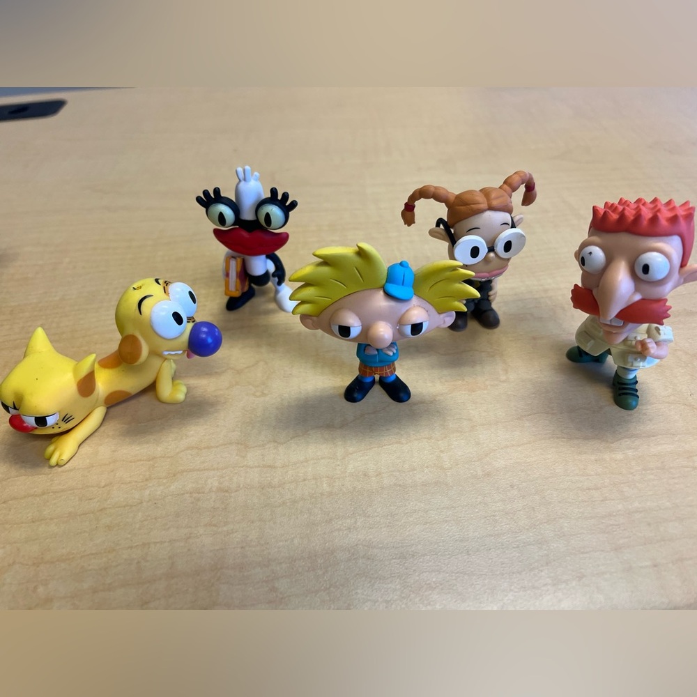 11 Nickelodeon POP Action Figures Playset